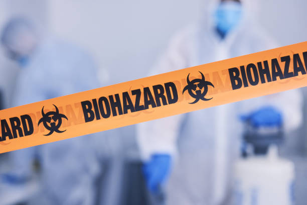 Professional Drug Lab Cleanup technician working in Port Elizabeth, NJ
